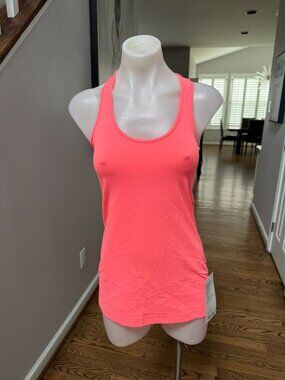 NWT Lululemon Cool Racerback Tank Top GRAPEFRUIT Size 6